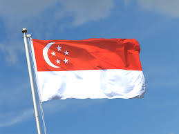 Drapeau Singapour